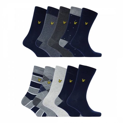 Multi 10 Pack Socks Gift Box