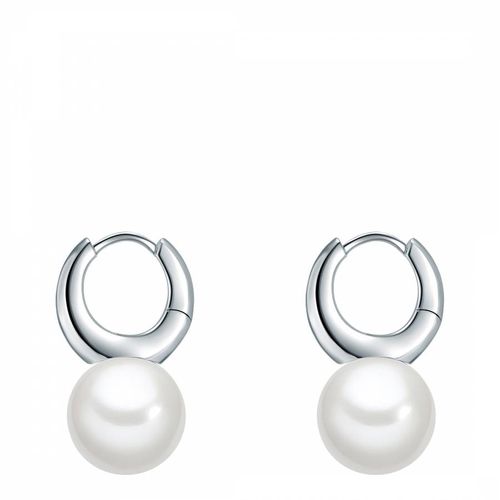 Pearl Hoop Earrings