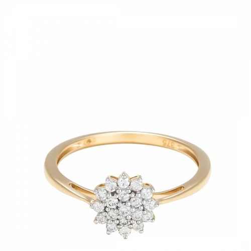 Yellow Gold Rabia Diamond Ring