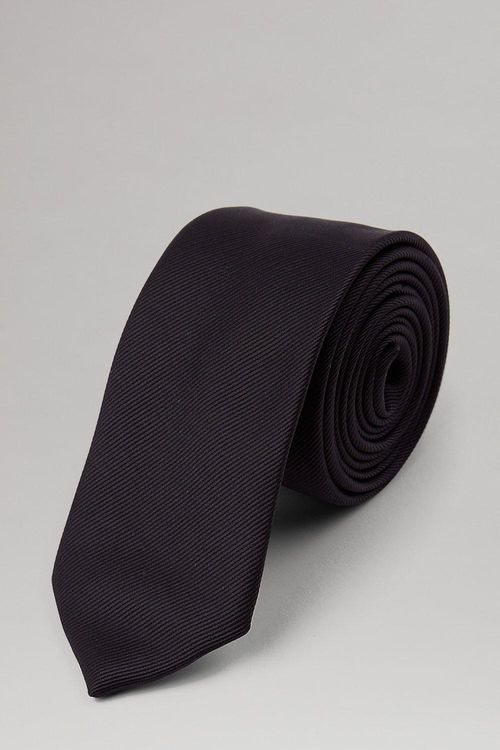 Mens Slim Black Tie