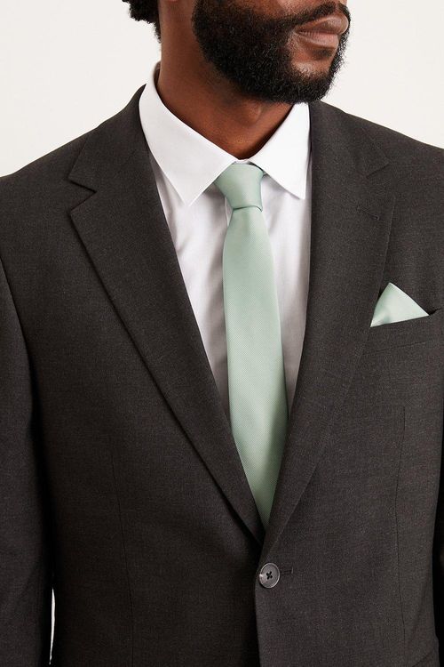 Mens Longer Length Tie And...