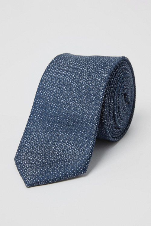 Mens Dobby Geo Tie