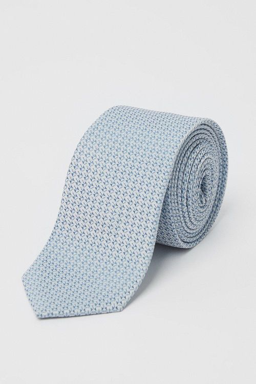 Mens Dobby Geo Tie