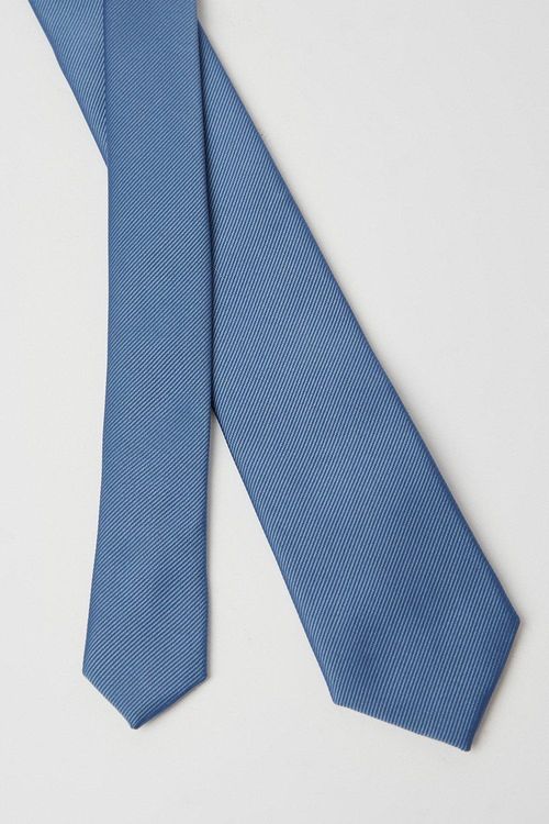 Mens Slim Twill Tie