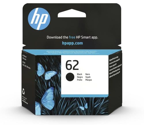 HP 62 Black Ink Cartridge,...