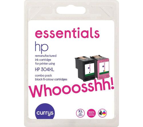 ESSENTIALS HP 304XL Black &...