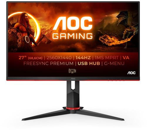 AOC Q27G2U/BK Quad HD 27" VA...