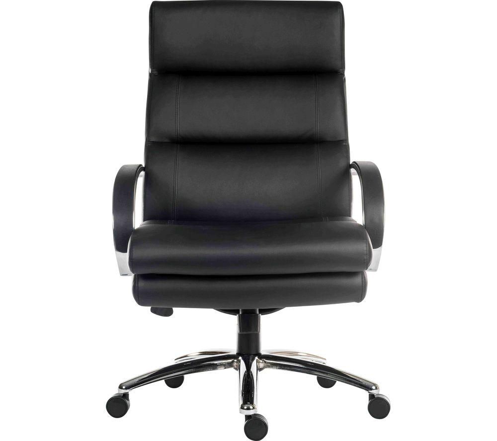 TEKNIK Elegance Medium Faux Leather Executive Chair Black