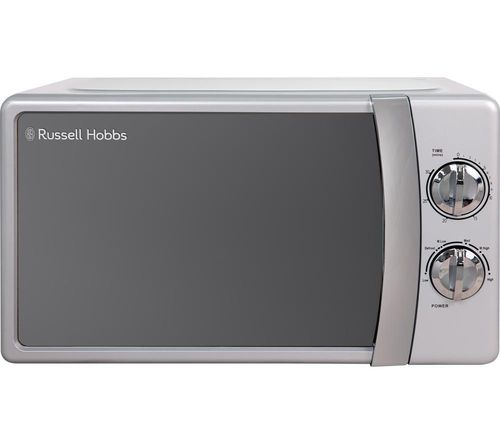 RUSSELL HOBBS RHMM701S-N Solo Microwave - Silver, Silver/Grey