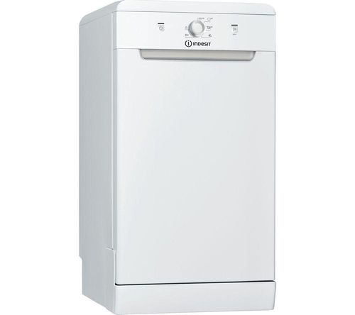 INDESIT DSFE 1B10 UK N Slimline Dishwasher - White, White