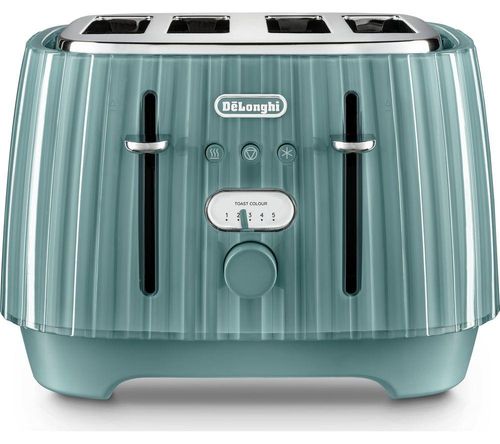 Buy DELONGHI Micalite CTOM4003R 4-Slice Toaster - Red