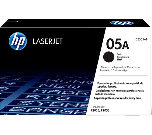 HP 05A Black Toner Cartridge,...