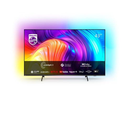 65" Ambilight 65PUS8204/12 Smart 4K Ultra HD HDR LED TV with Google Assistant | Compare | Cabot Circus