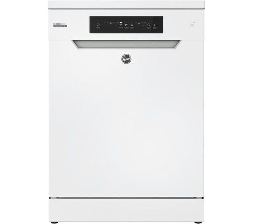 HOOVER H-DISH 300 HF 3C7L0W Full-size WiFi-enabled Dishwasher - White, White