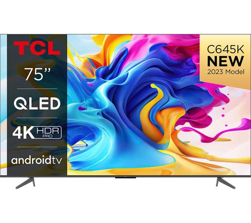 75" TCL 75C645K  Smart 4K...