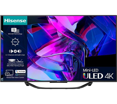 55" HISENSE 55U7KQTUK  Smart...