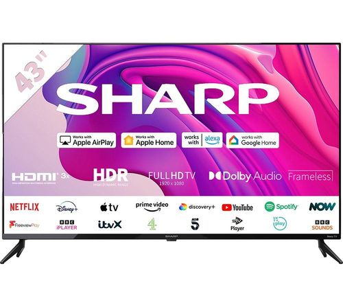 SHARP 2T-C43FD7KF1FB  Smart...