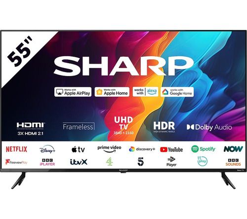 55" SHARP 4T-C55FJ7KL1FB ...