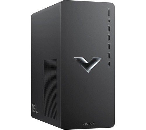 HP Victus 15L Gaming Desktop - AMD Ryzen™ 5, GTX 1660 Super, 512 GB SSD, Black