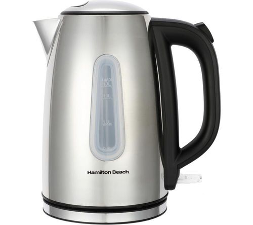 HAMILTON BEACH Rise HB01402P Jug Kettle - Polished Silver, Silver/Grey