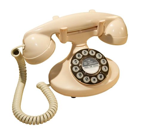 GPO Pearl Corded Phone, Cream