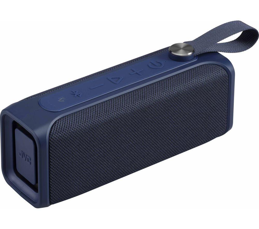 KITSOUND BoomBar Portable Bluetooth Speaker Metallic Blue Blue