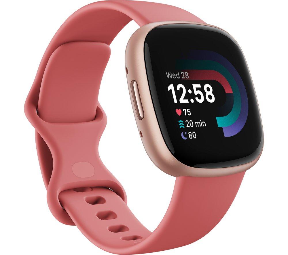 FITBIT Versa 2 with Amazon Alexa - Emerald & Copper Rose | Compare