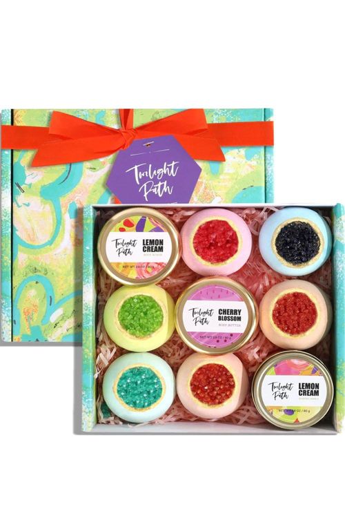 9 Pcs Bath Bombs Gift Set...