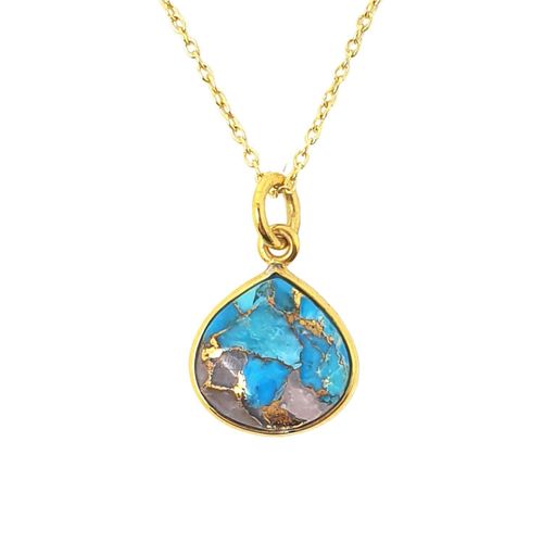 18ct Gold Vermeil Plated Opal...