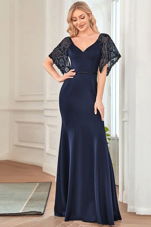 Sexy Maxi V Neck Bodycon...