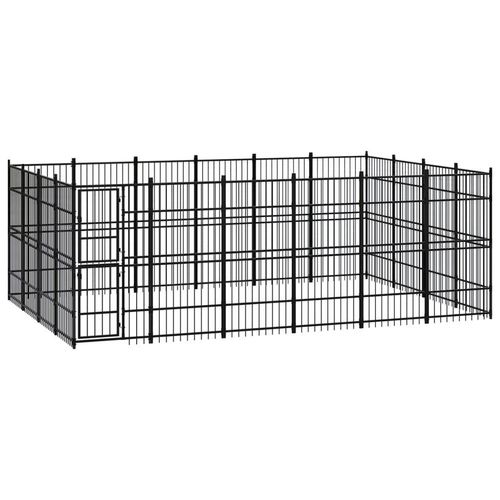 Outdoor Dog Kennel Steel...