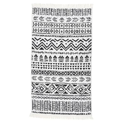 Rug Black and White 120x180...