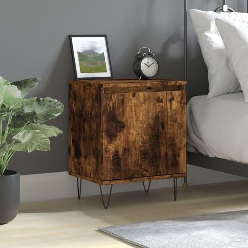 Bedside Cabinet Smoked Oak...