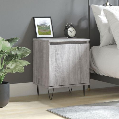 Bedside Cabinet Grey Sonoma...