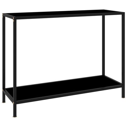 Console Table Black 100x35x75...