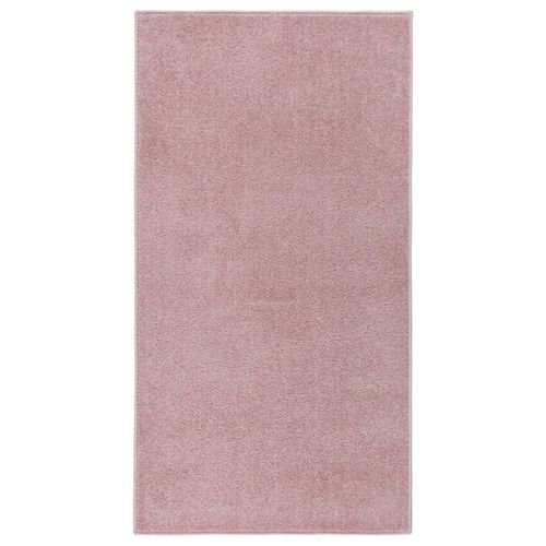 Rug Short Pile 80x150 cm Pink