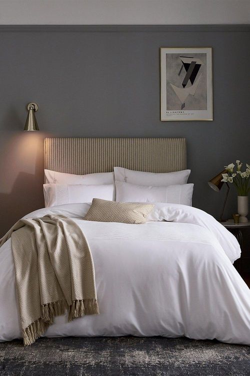 'Serenity Pleat' Cotton Duvet...