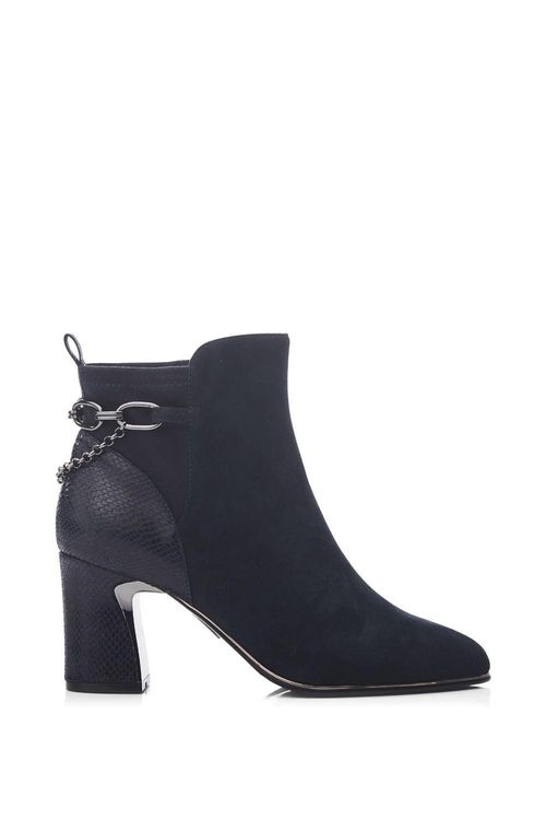 'Klarisa' Suede Heeled Boots