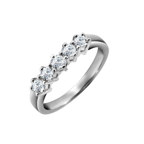 18ct White Gold  0.75ct...