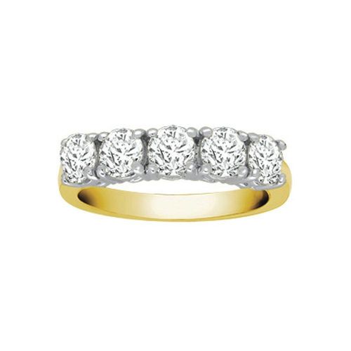 18ct Gold  2ct Diamond 5...