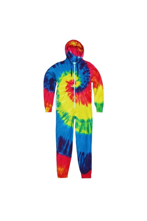 Full Zip Rainbow Tie Dye...