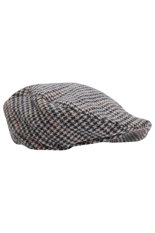 Tweed Wool Blend Flat Cap