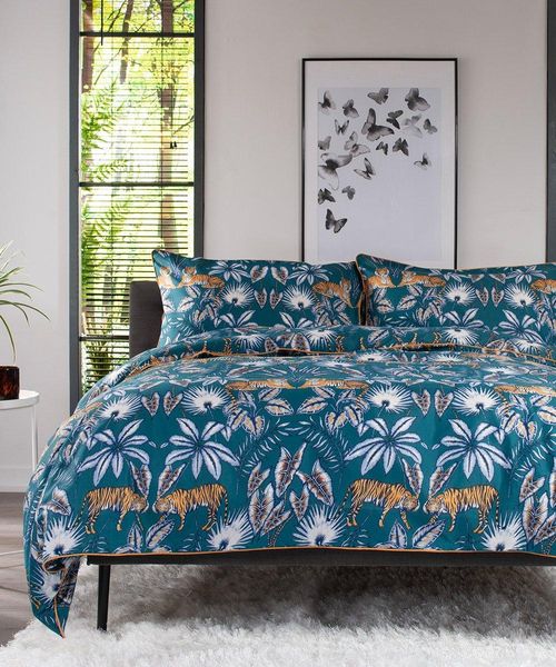 Tiger and Foliage Bedlinen...