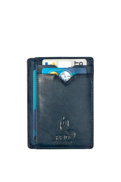 'Carlton' Leather Card Wallet