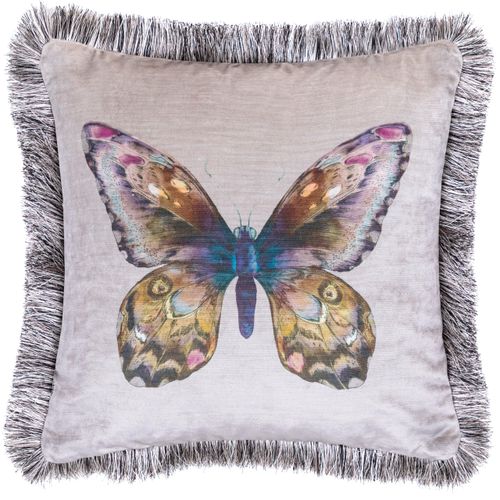 Lenore Animal Fringed Cushion