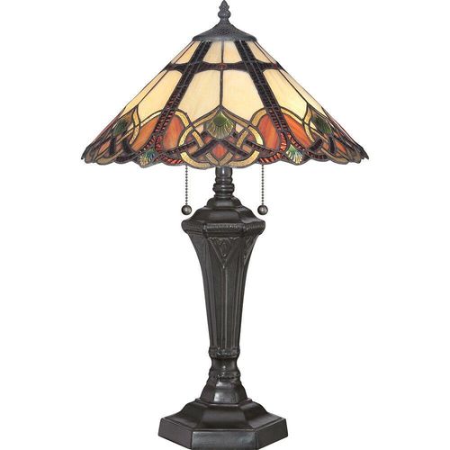 2 Bulb Table Lamp Tiffany...