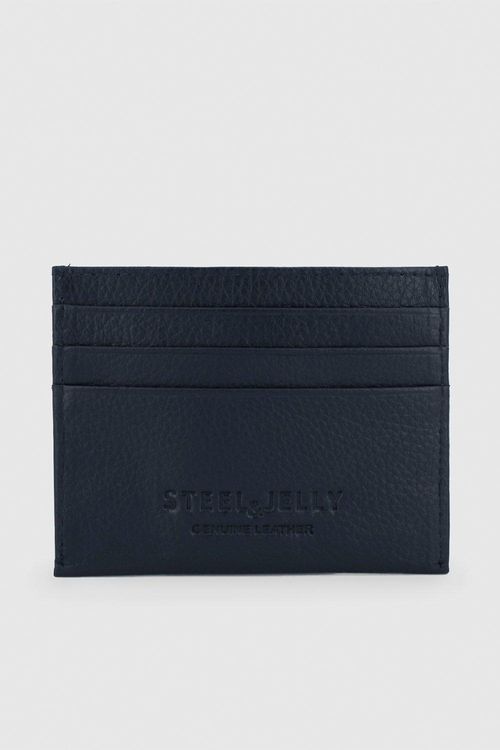 Leather Card Holder With...