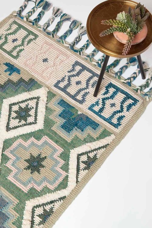 Matala Green & Blue Kilim...