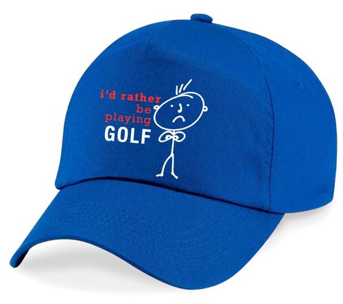 I'd Rather Be Playing Golf Cap