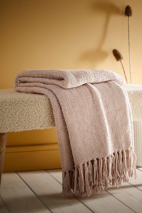 'Chenille Throw' Textured...